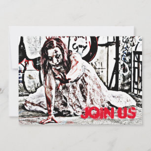 Invitation du parti Zombie Apocalypse
