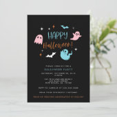 Invitation du Pastel Halloween Party (Debout devant)