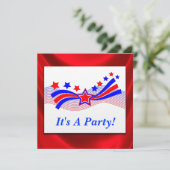 Invitation Du Patriotic Party (Debout devant)