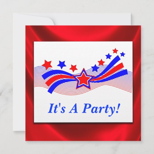 Invitation Du Patriotic Party (Devant)