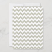 Invitation du pays de baby shower (Dos)