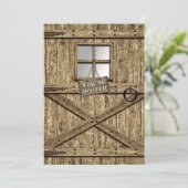 INVITATION DU PAYS - PORTE RUSTIQUE (Debout devant)