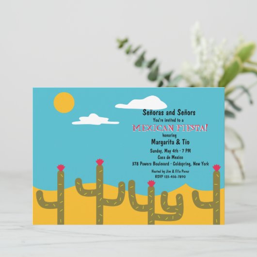 Invitation du paysage du désert (Debout devant)