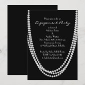 Invitation du Pearl Engagement Party 1920 (Devant / Derrière)