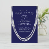 Invitation du Pearl Engagement Party des années 19 (Debout devant)