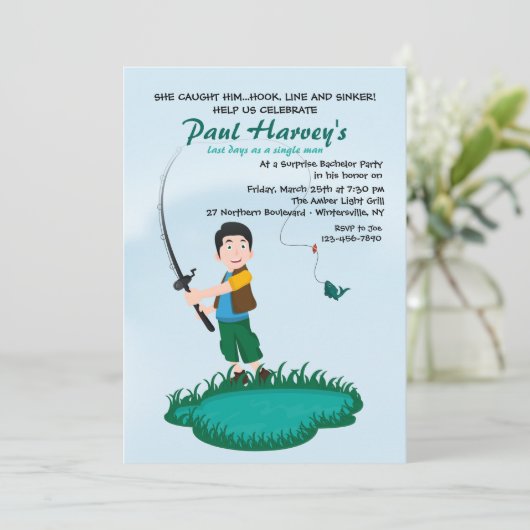 Invitation du pêcheur (Debout devant)