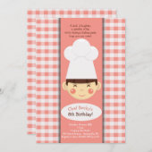 Invitation du petit chef (Devant / Derrière)