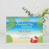 Invitation du petit crabe rouge (Debout devant)