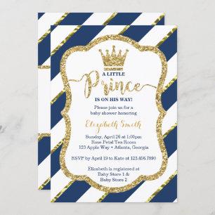 Invitation du Petit Prince Baby shower, Parties sc