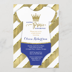 Invitation du Petit Prince Baby shower, Parties sc
