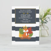 Invitation du Petit Renard Rouge (Debout devant)