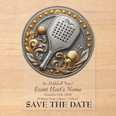 Invitation du Pickleball Event Party (Recto)