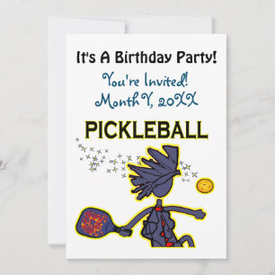 Invitation du Pickleball Party