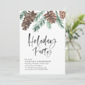 Invitation du Pinecone Holiday Party (Debout devant)
