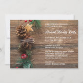 Invitation du Pinecone Holiday Party (Devant)