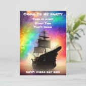 Invitation du Pirate de l'espace (Debout devant)