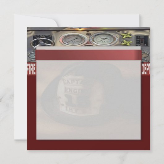 Invitation du pompier (Devant)