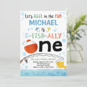 Invitation du premier anniversaire de la partie de (Debout devant)