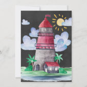 Invitation du premier anniversaire du capitaine na (Dos)