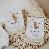 Invitation du premier jour d'abeille de l'ours de