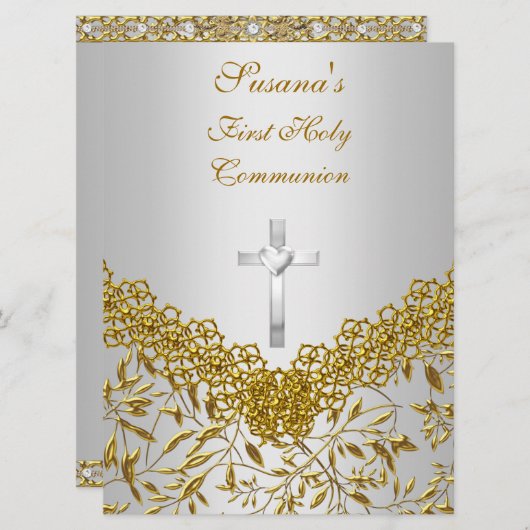 Invitation du Premier Parti Communion (Devant / Derrière)