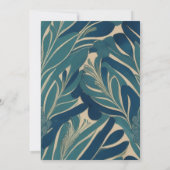 Invitation du premier riz "Annaprashan" indien Pea (Dos)