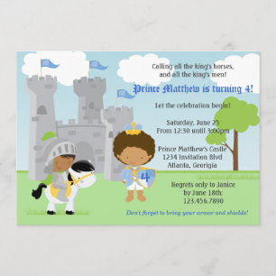 Invitation du Prince et du Chevalier Anniversaire