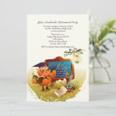 Invitation du Professeur Owl Retirement Party (Debout devant)