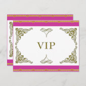 Invitation du Prom Party (Devant / Derrière)