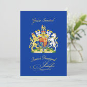 Invitation du Queen Diamond Jubilee Party (Debout devant)