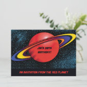 Invitation du Red Planet Party (Debout devant)