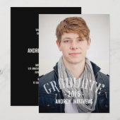 Invitation du Retro Male 2015 à la cérémonie de re (Devant / Derrière)