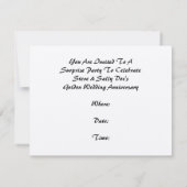 Invitation du rétro Surprise (Dos)