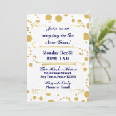 Invitation du réveillon du Nouvel An (Debout devant)