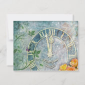 Invitation du réveillon du Nouvel An (Devant)