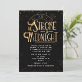 Invitation du réveillon du Nouvel An (Debout devant)