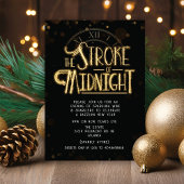 Invitation du réveillon du Nouvel An