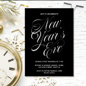 Invitation du réveillon du Nouvel An