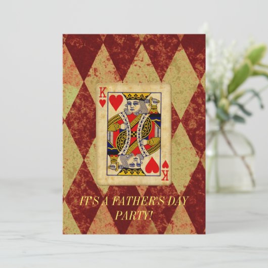 Invitation du Roi fête des pères (Debout devant)