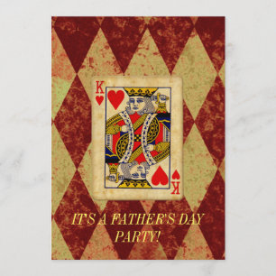 Invitation du Roi fête des pères