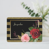 Invitation du Rose Bridesmaid (Debout devant)