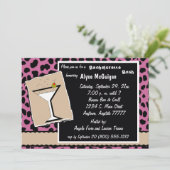 Invitation Du Rose Et Du Lait À La Fête Du Leopard (Debout devant)