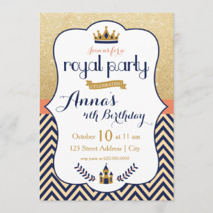Invitation du Royal Princess Party