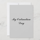 invitation du sacerdoce (Dos)