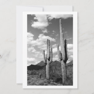 Invitation du Saguaro Sentinel (désert de Sonoran)