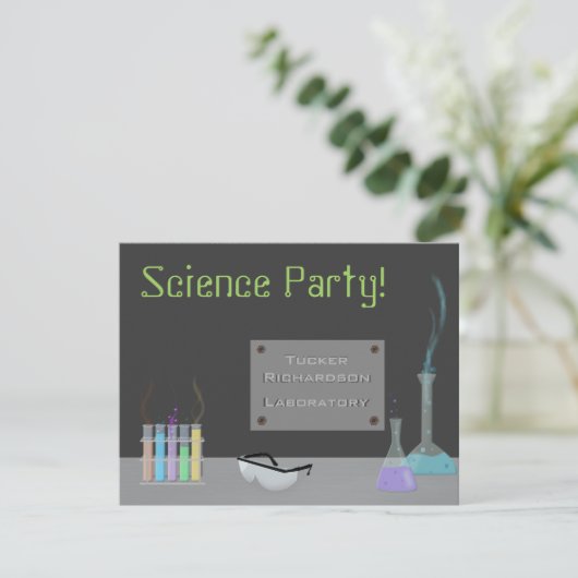 Invitation du Science Party (Debout devant)