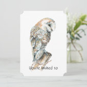 Invitation du service commémoratif Aquarelle Choue (Debout devant)