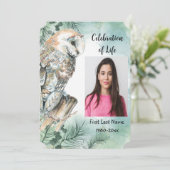 Invitation du service commémoratif Aquarelle Choue (Debout devant)