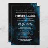 Invitation du service commémoratif de Galaxy (Devant / Derrière)