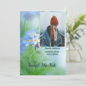 Invitation du service commémoratif Fleurs oubliées (Debout devant)